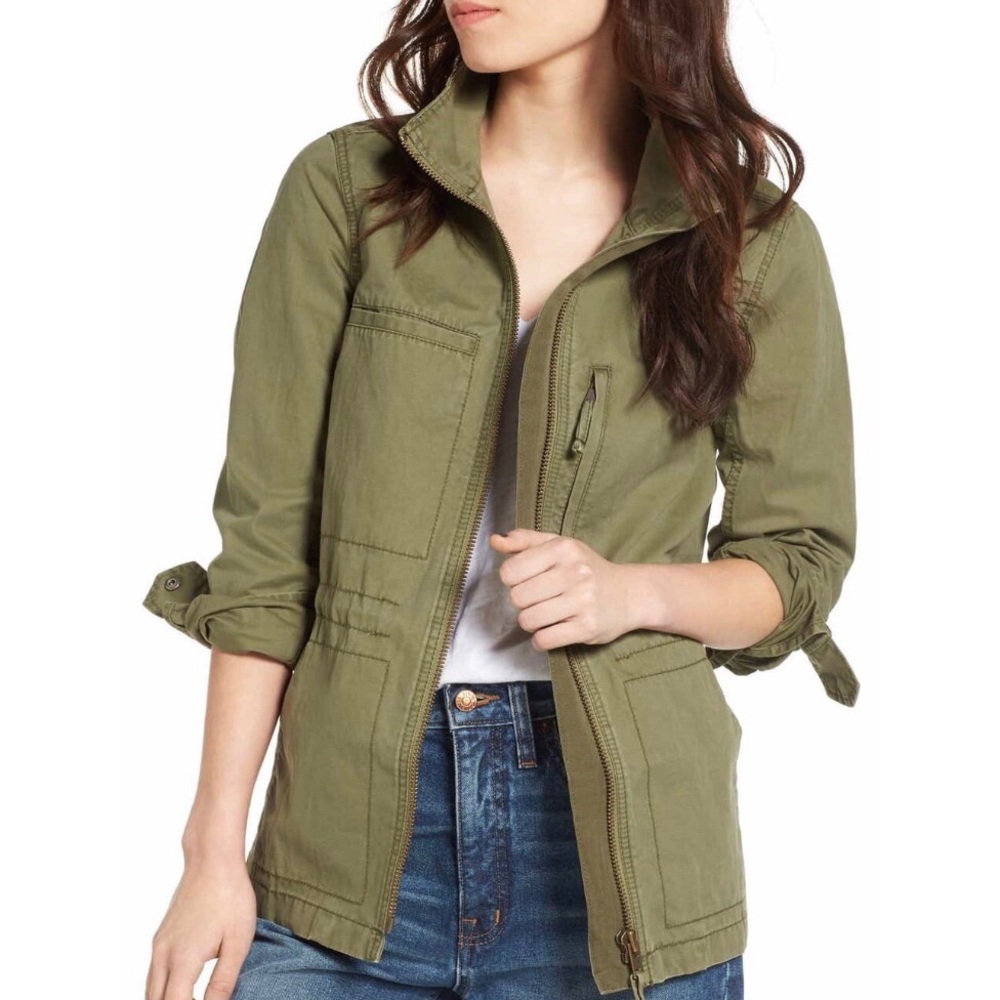 Madewell Fleet utility Jacket green XXS NWT